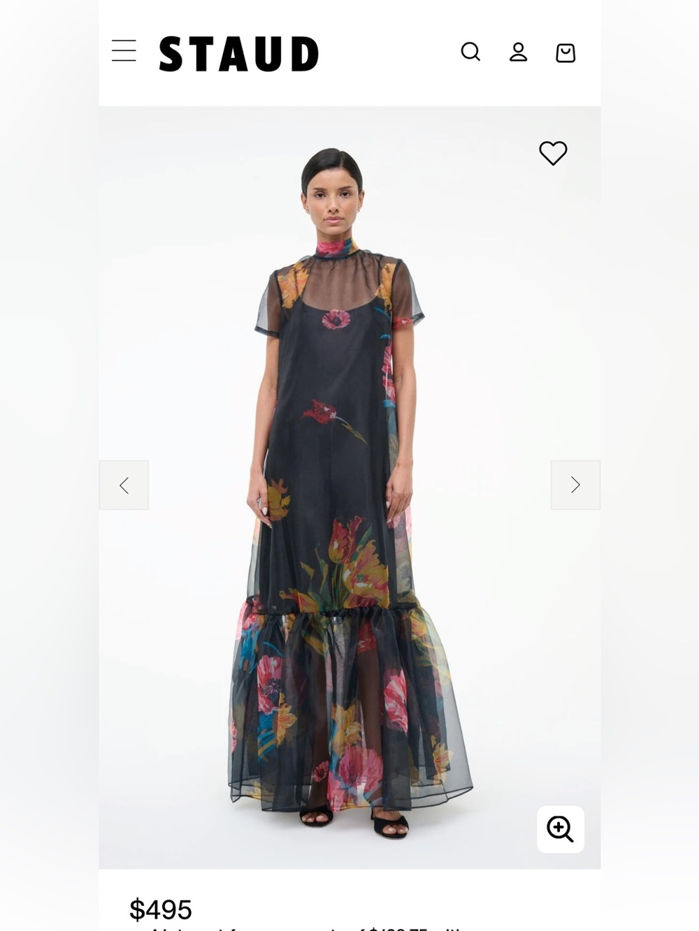 NWT Staud Calluna dress